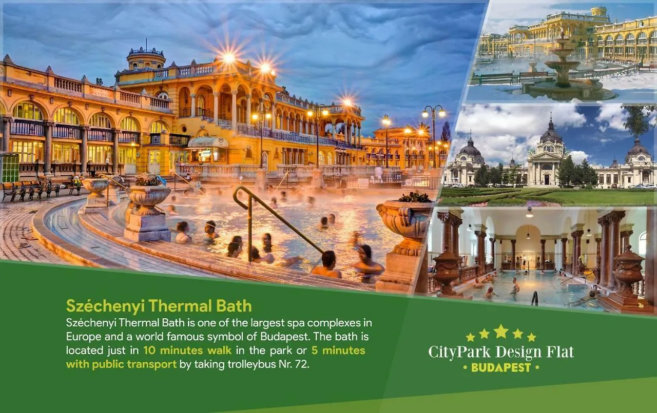 Citypark Design Flat Budapesta 0*,  Ungaria